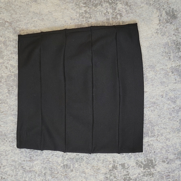 Nollie PacSun bandage bodycon black miniskirt skirt - Picture 2 of 3